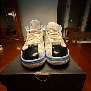 Air Jordan Dub Zero White/University Blue-Black
